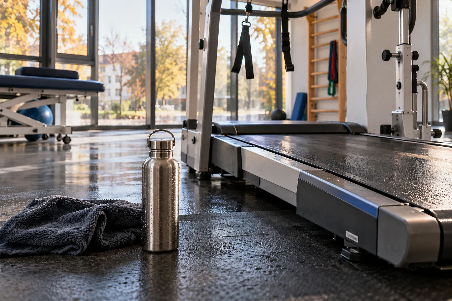 Laufbandtraining und vertikale Traktion bei chronischen Rückenschmerzen im Test