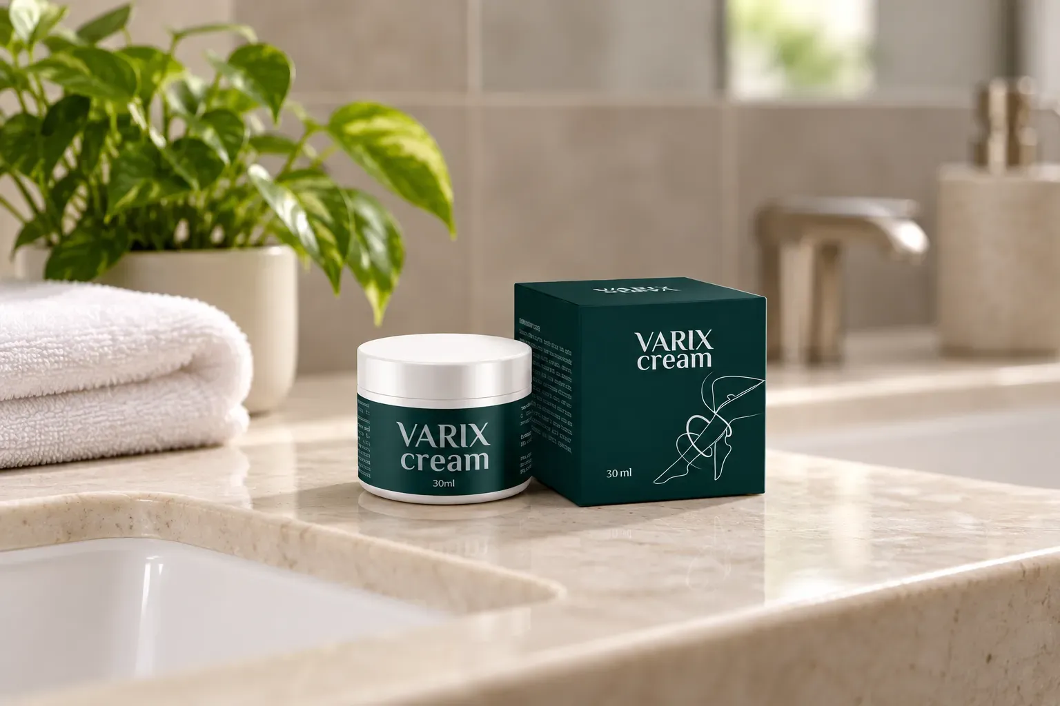 Varix cream — Verpackung im Alltag